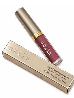 Stila Stay All Day Liquid Lipstick Patina Mini NIB Dusty Rose